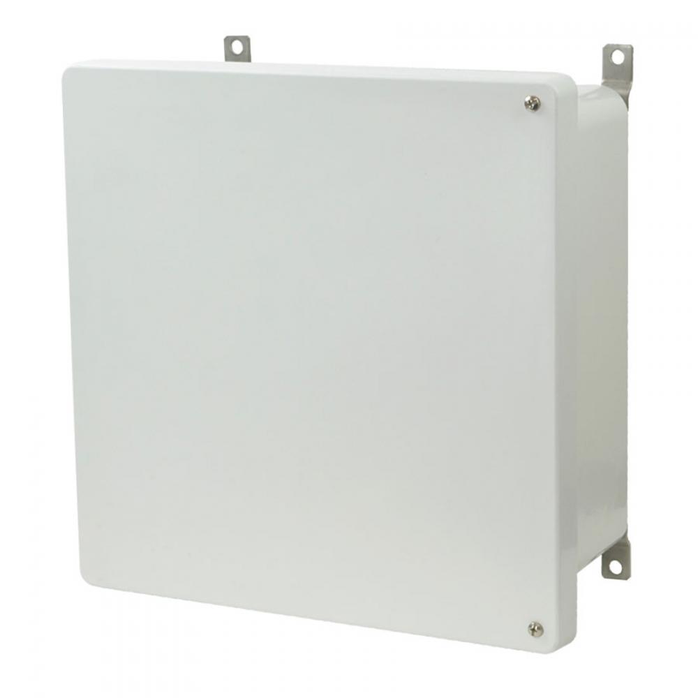 12x12x6 ENCLOSURE HINGED SCR CVR