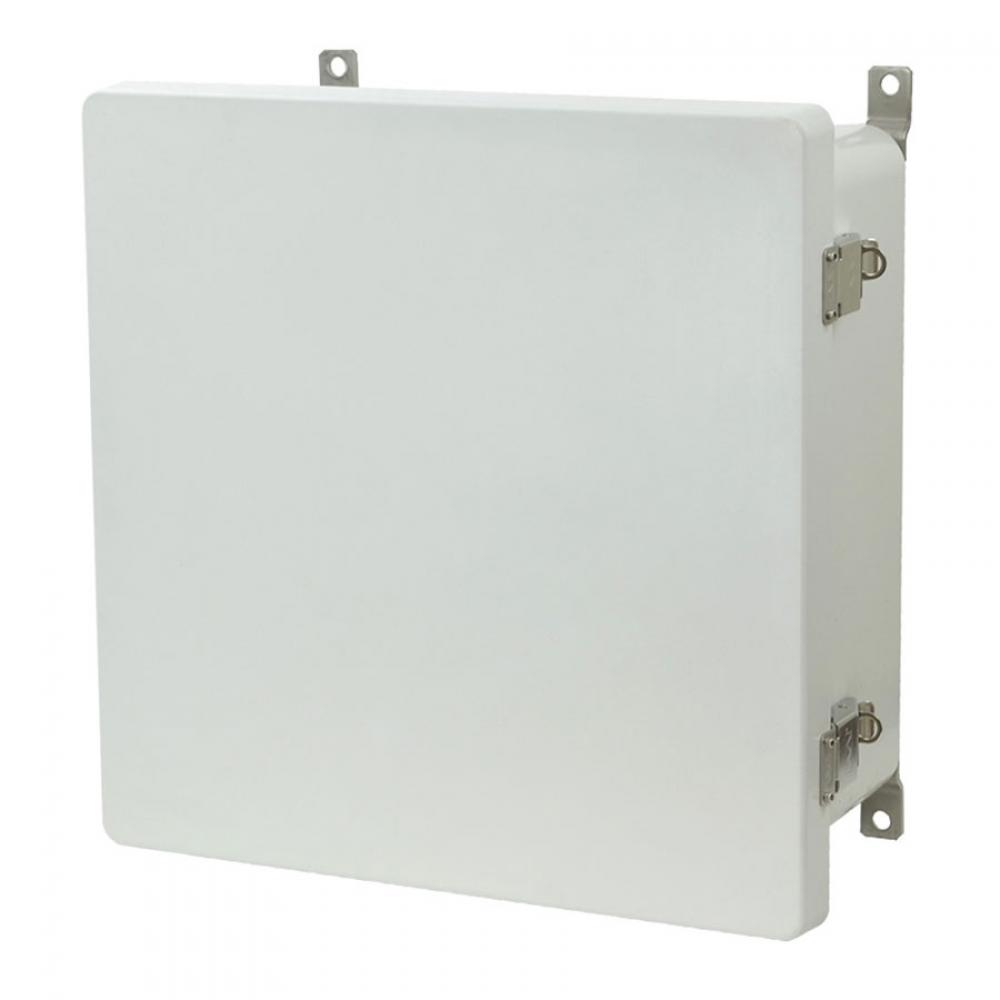 12x12x6 ENCLOSURE SNAP LATCH HNG CVR