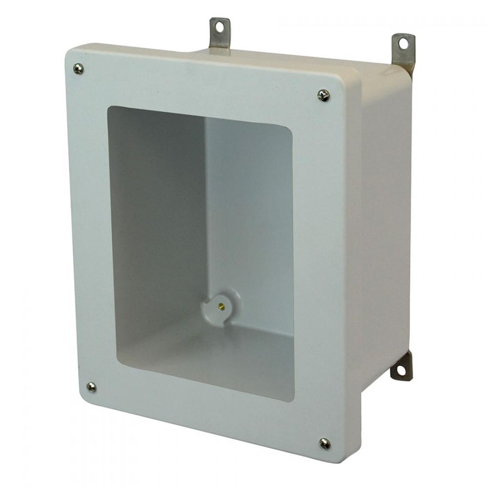 8X6X4 ENCLOSURE LIFT-OFF SCR CVR WDW