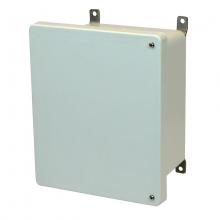 Allied Moulded Products AM1084H - 10x8x4 ENCLOSURE HINGED SCR CVR