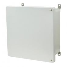 Allied Moulded Products AM1226H - 12x12x6 ENCLOSURE HINGED SCR CVR