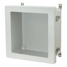 Allied Moulded Products AM1226LW - 12x12x6 ENCL SNAP LATCH HNG CVR WDW