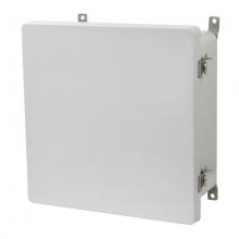 Allied Moulded Products AM1226T - 12x12x6 ENCLOSURE TWIST LATCH HINGED CVR