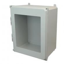 Allied Moulded Products AMU2060W - 20X16X10 UL ENCL SCR WDW CVR FEET