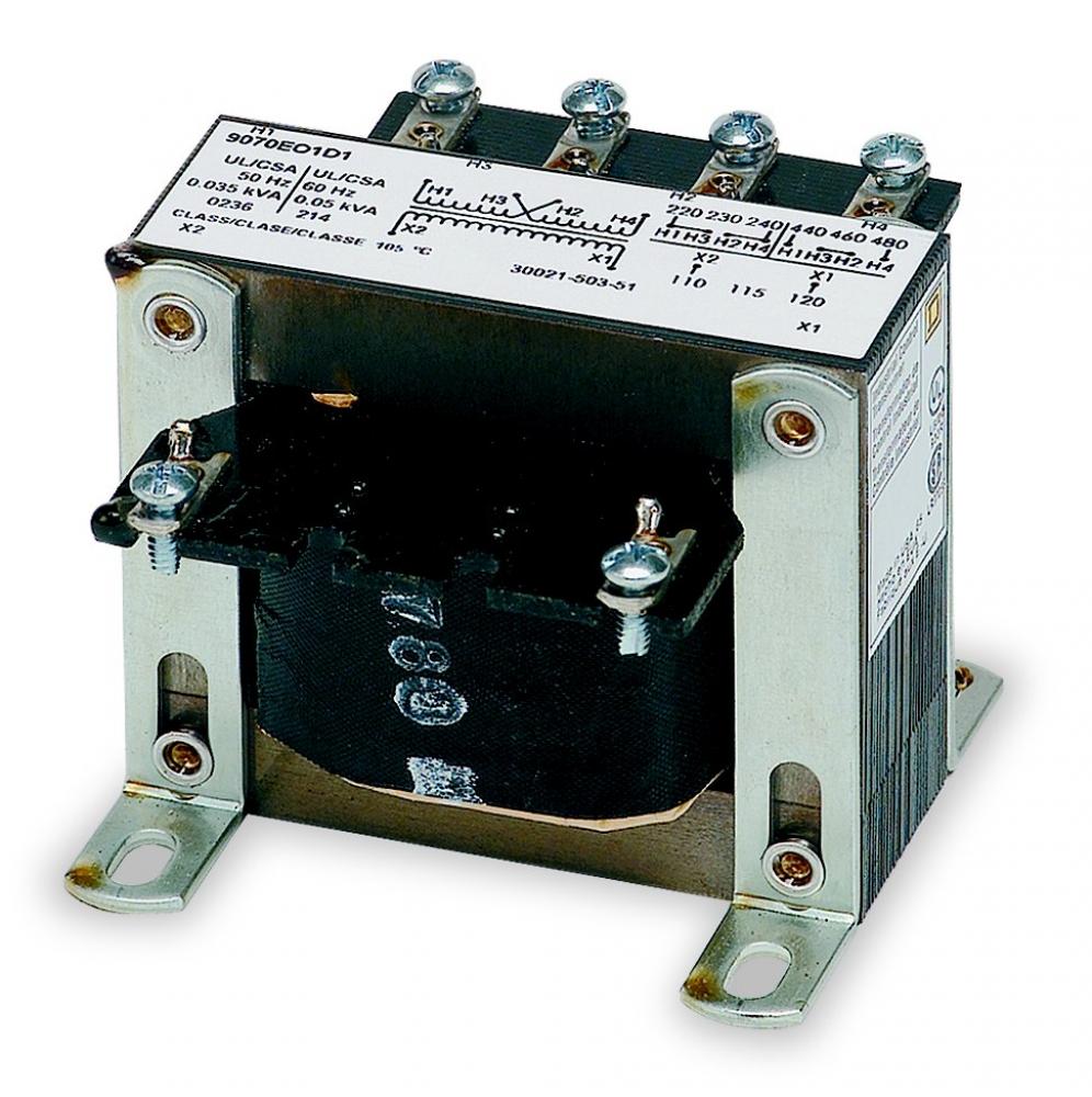 TRFMR CONTROL 50VA 240/480V-24/120V