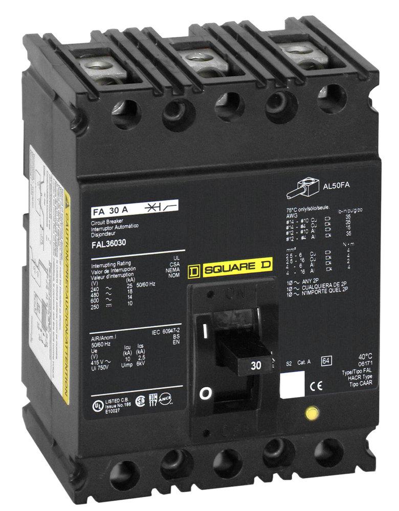 MOLDED CASE CIRCUIT BREAKER 600V 100A