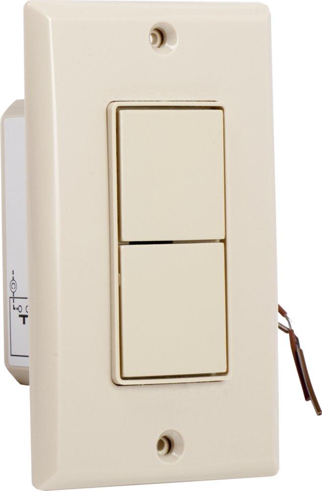 2 BUTTON LOW VOLTAGE SWITCH - IVORY