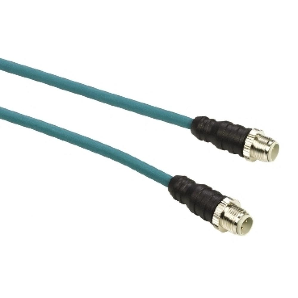 CABLE M12 TO M12, 24 AWG, PVC, M25