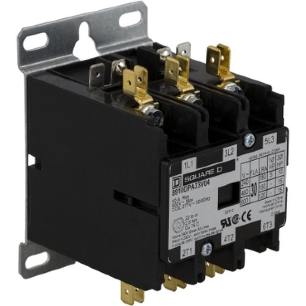 CONTACTOR 600VAC 30AMP DPA +OPTIONS