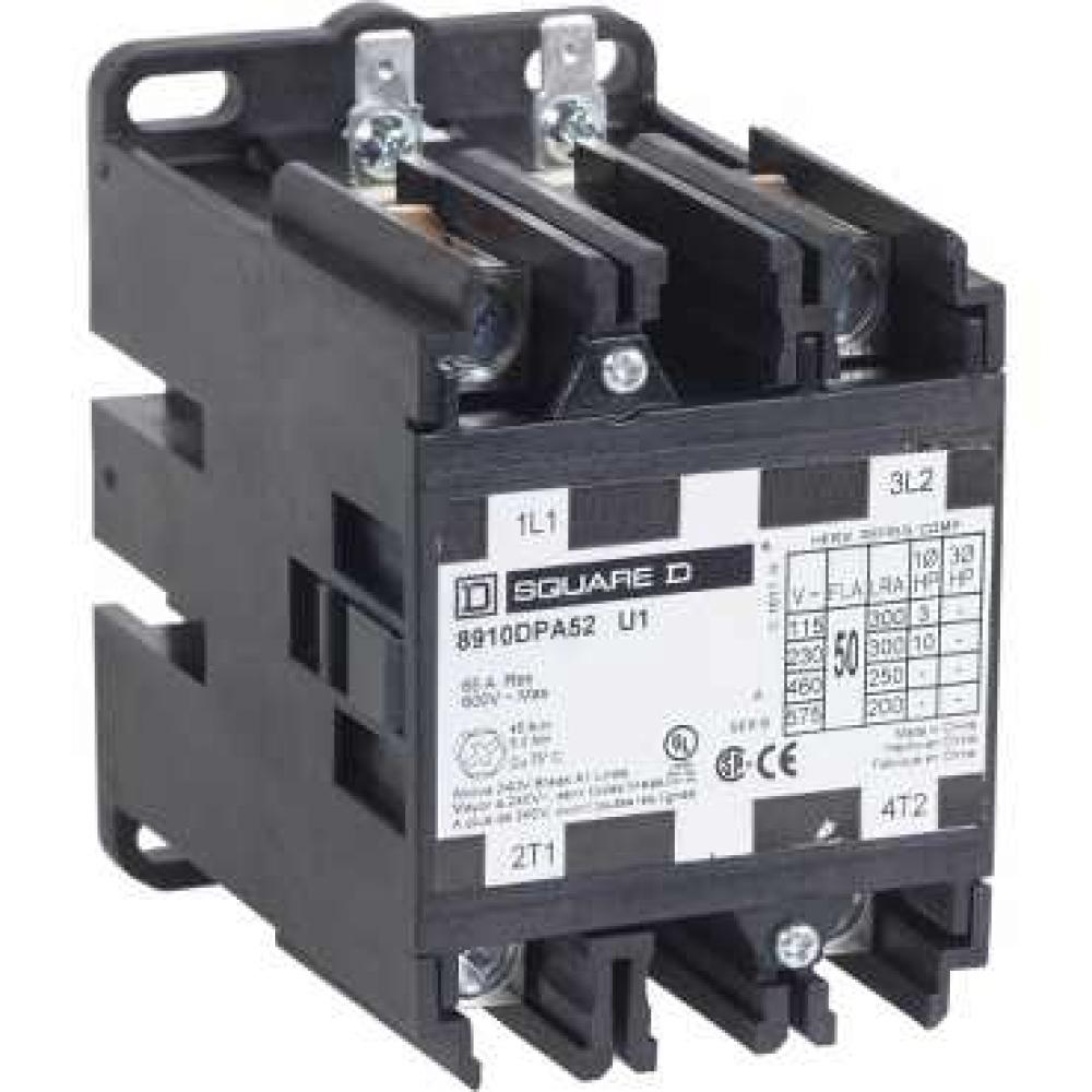 CONTACTOR 600VAC 50AMP DPA+OPTONS