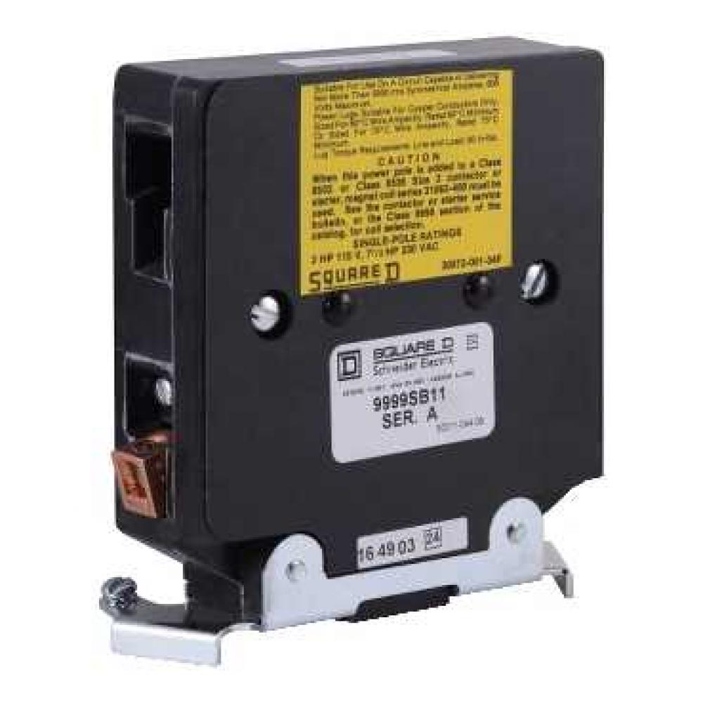 CONTACTOR+STARTER POWER POLE 600VAC 45A