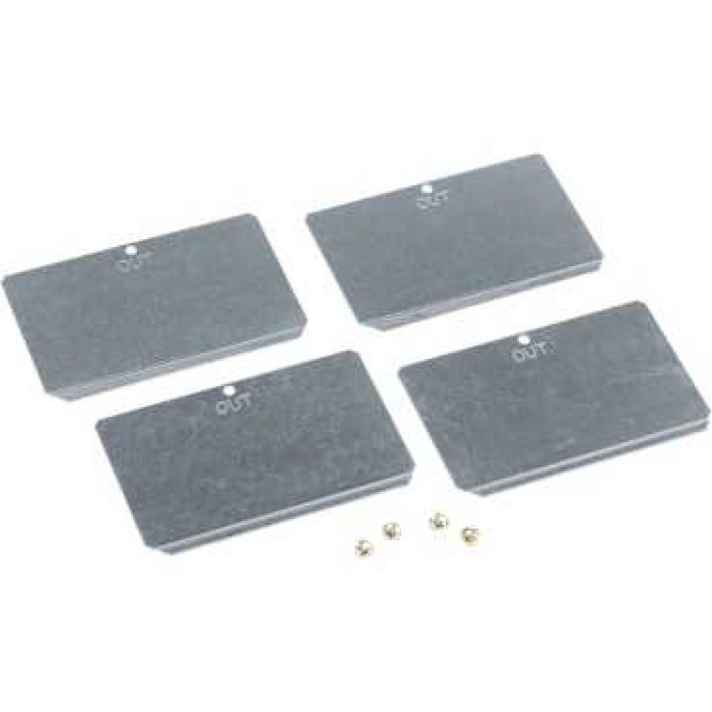 PACK OF 4 BLANK ENDWALL PLATES