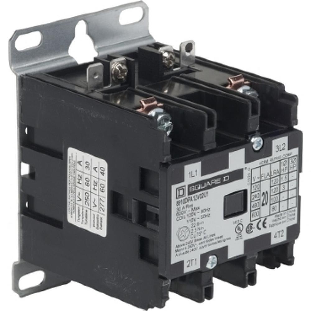 CONTACTOR 600VAC 20AMP DPA +OPTIONS