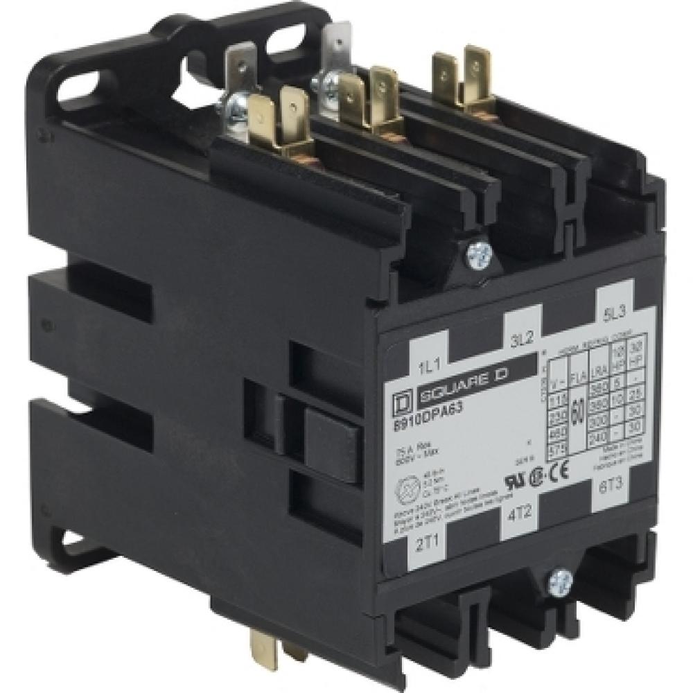 CONTACTOR 600VAC 60AMP DPA +OPTIONS