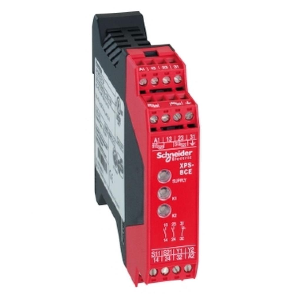 SAFETY RELAY FOR TWO HAND CONTROL, 24 VAC/DC