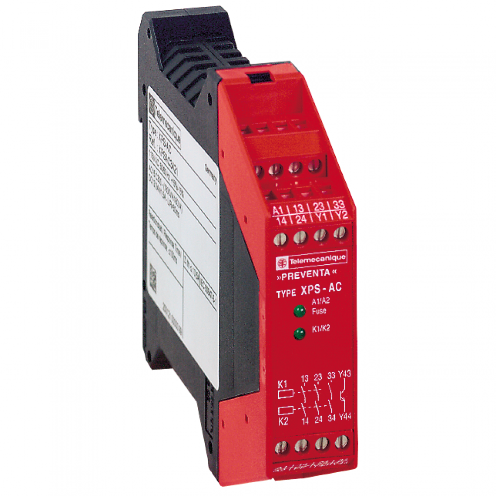 module XPSAC - Emergency stop - 230 V AC