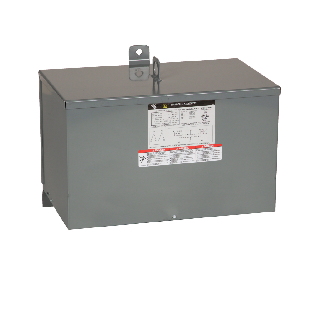 Transformer, dry type, encapsulated, 15kVA, 3 ph