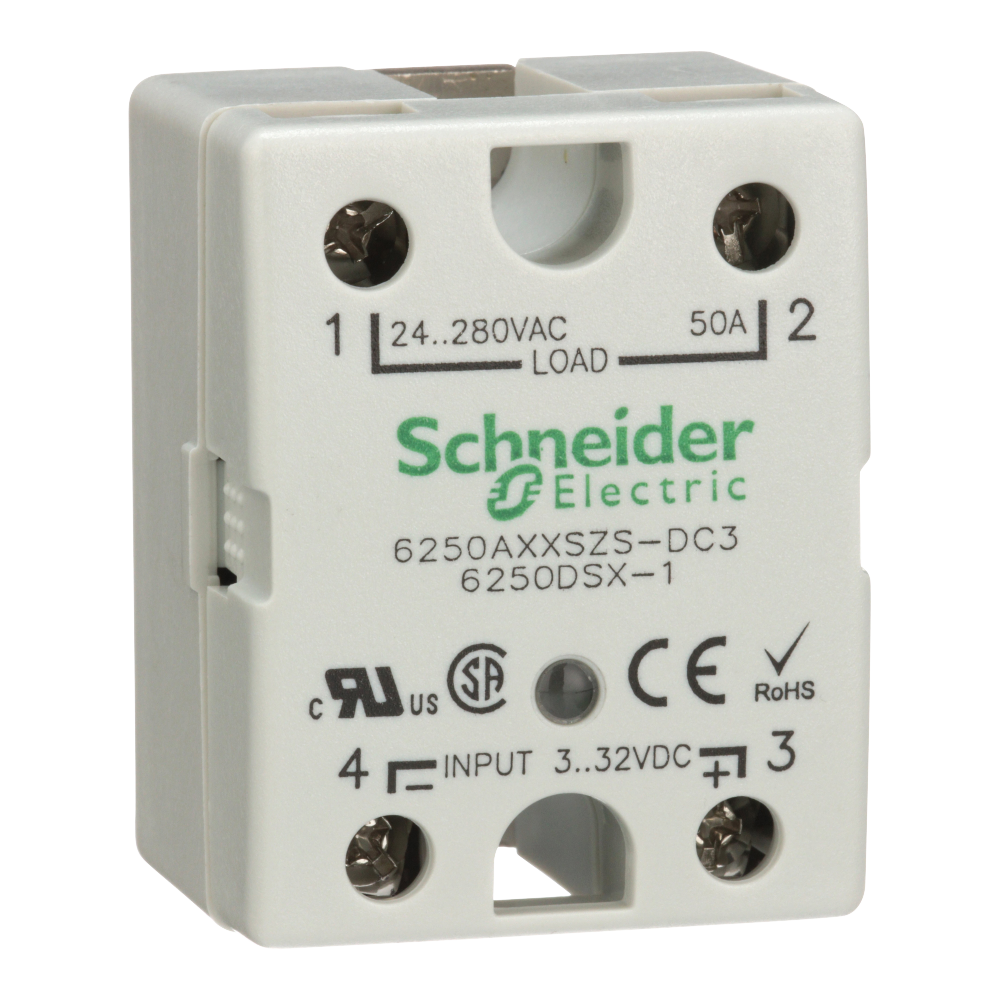 Relay, SE Relays, solid state, SPST NO, 50A, 24V