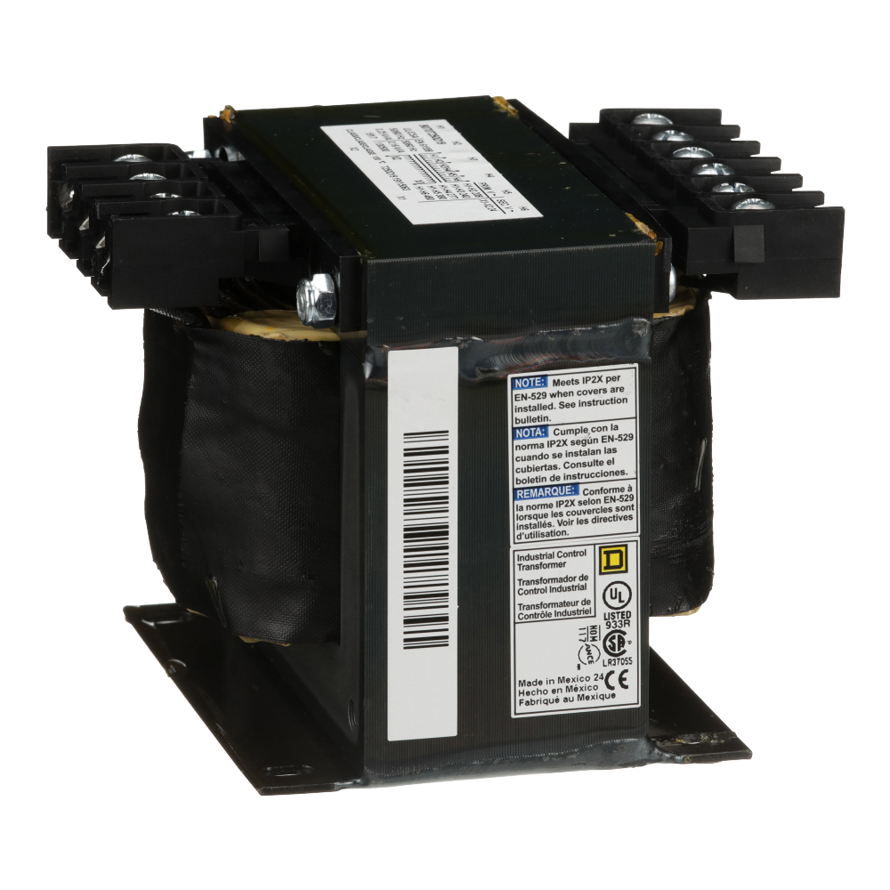 Industrial control transformer, Type T, 1 phase,