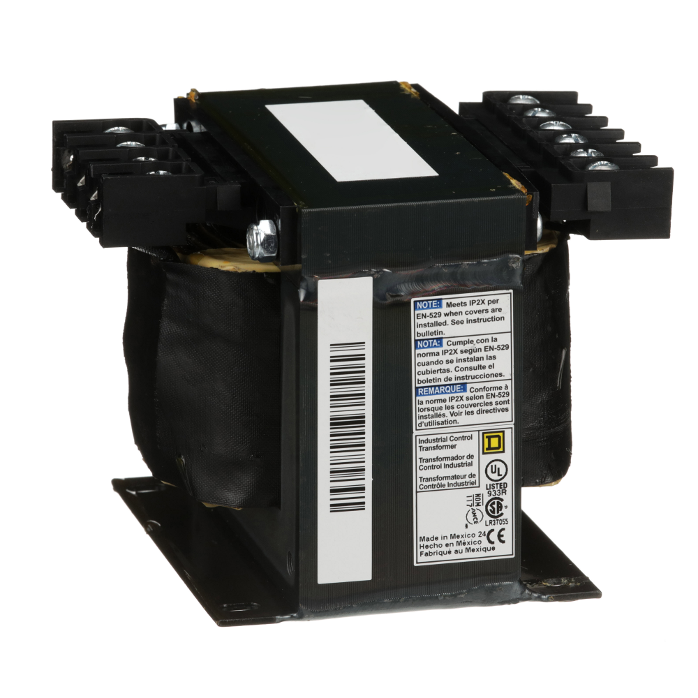 Industrial control transformer, Type T, 1 phase,