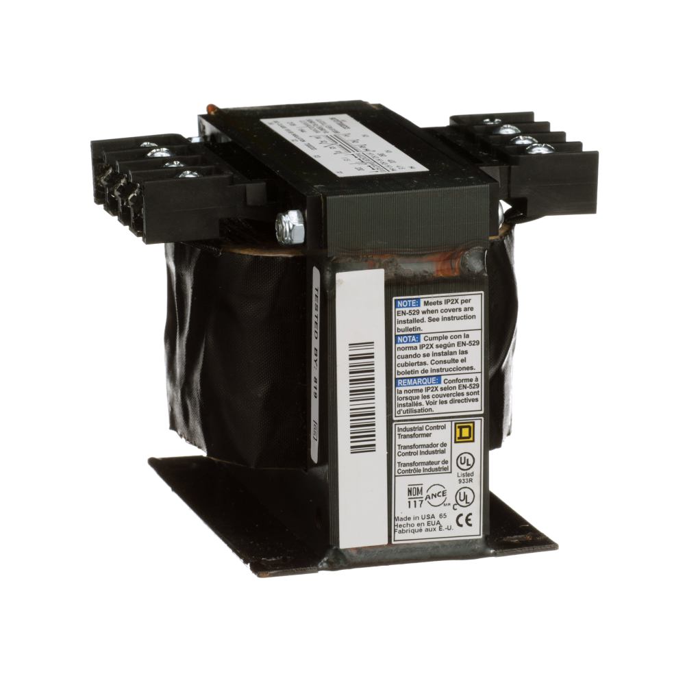 Industrial control transformer, Type T, 1 phase,