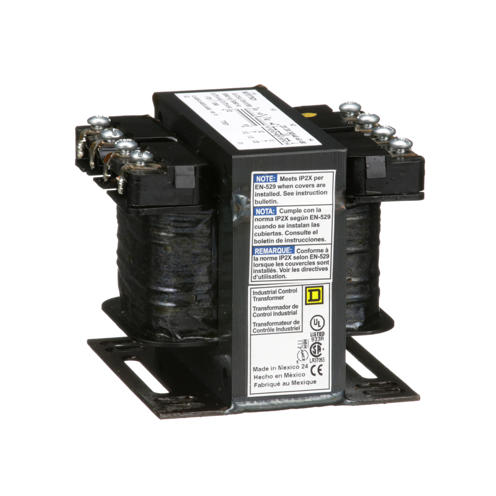 Industrial control transformer, Type T, 1 phase,