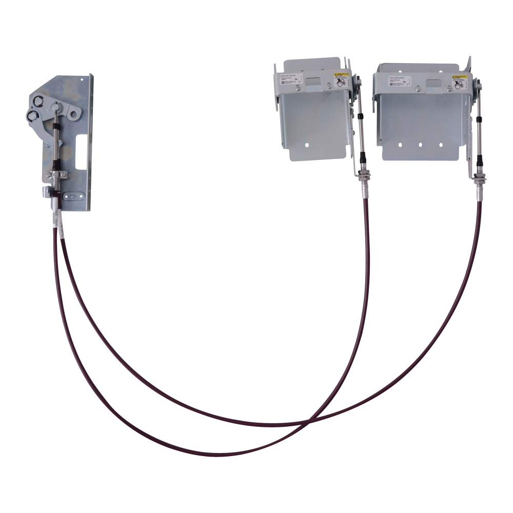 Disconnect mechanism, circuit breaker, dual cabl