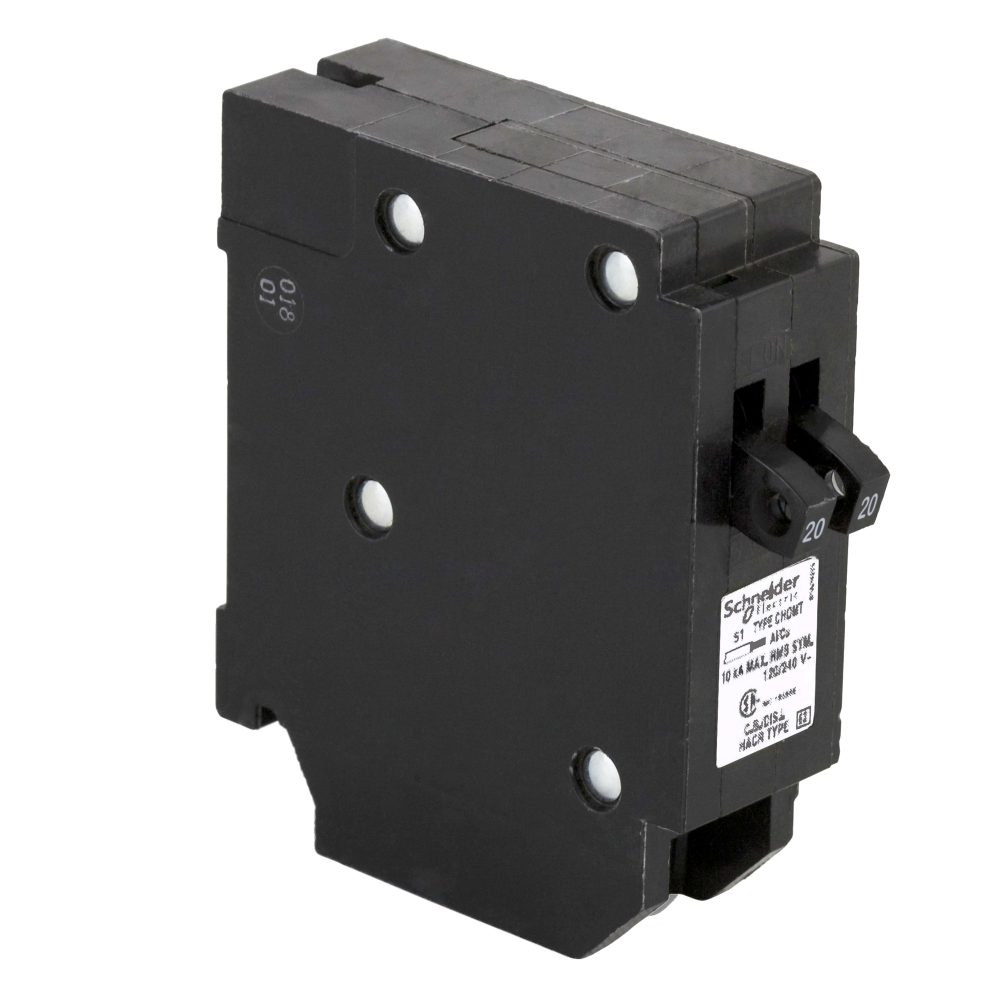 Tandem circuit breaker, Homeline, 2 x 1 pole at