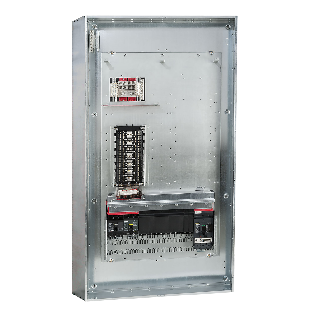 Panelboard, I-Line, 400A, 3 phase, 250A NF light