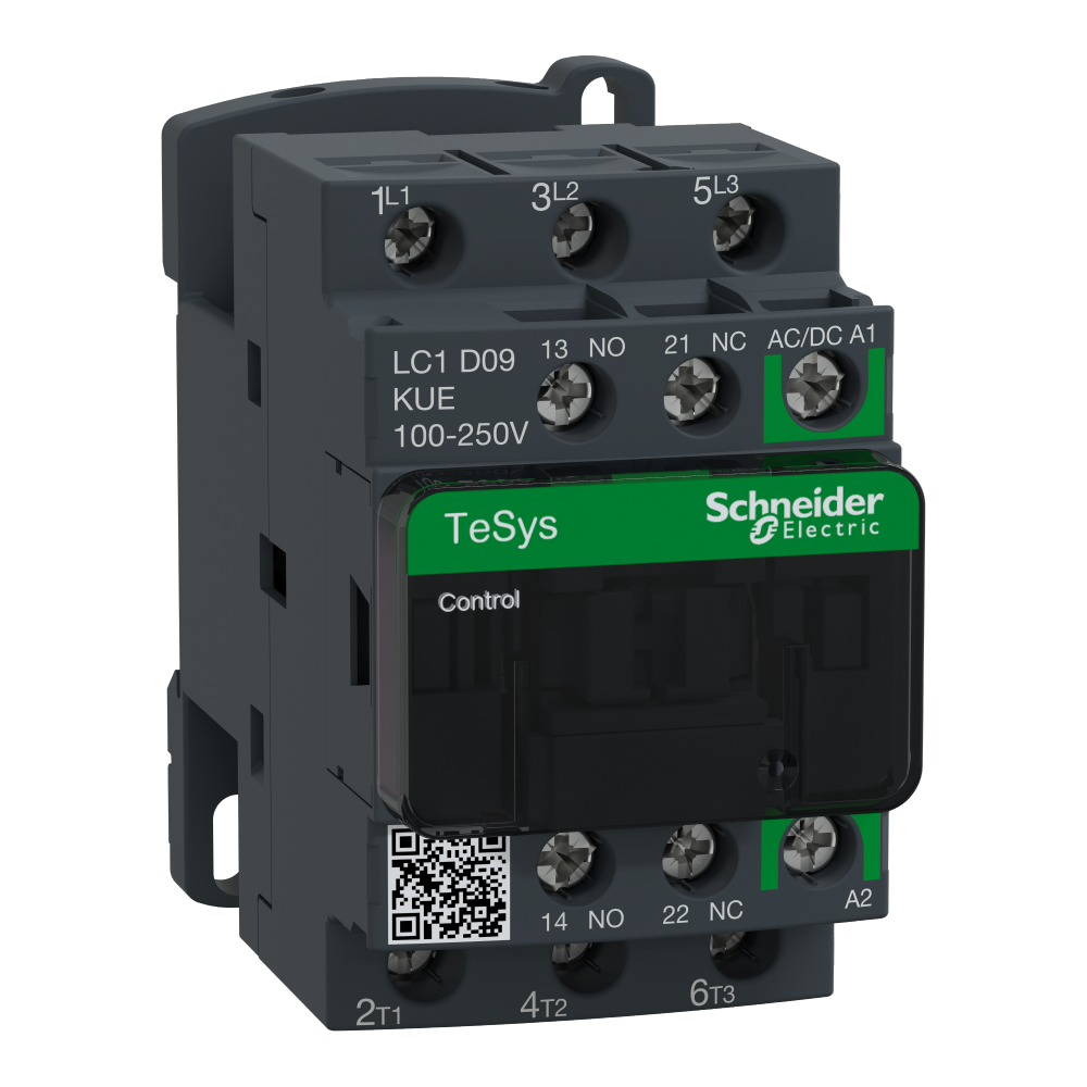 IEC contactor, TeSys Deca Green, nonreversing, 9