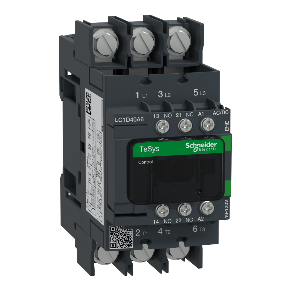 IEC contactor, TeSys Deca Green, nonreversing, 4