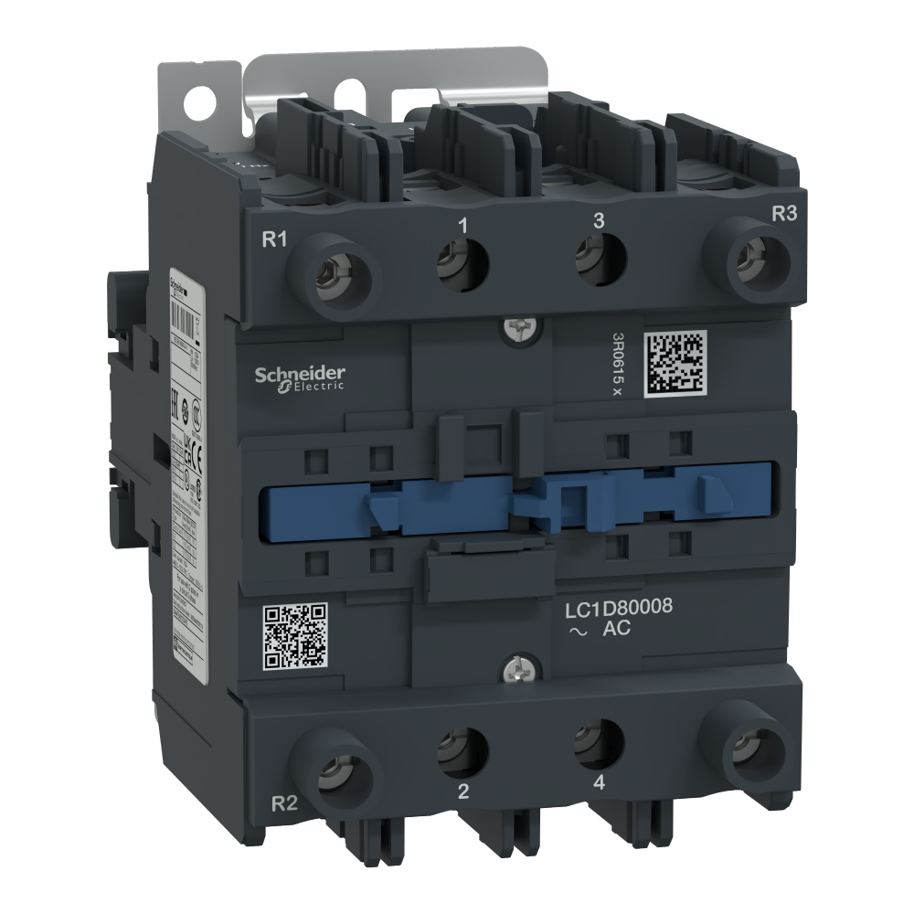 IEC contactor, TeSys Deca, nonreversing, 125A re