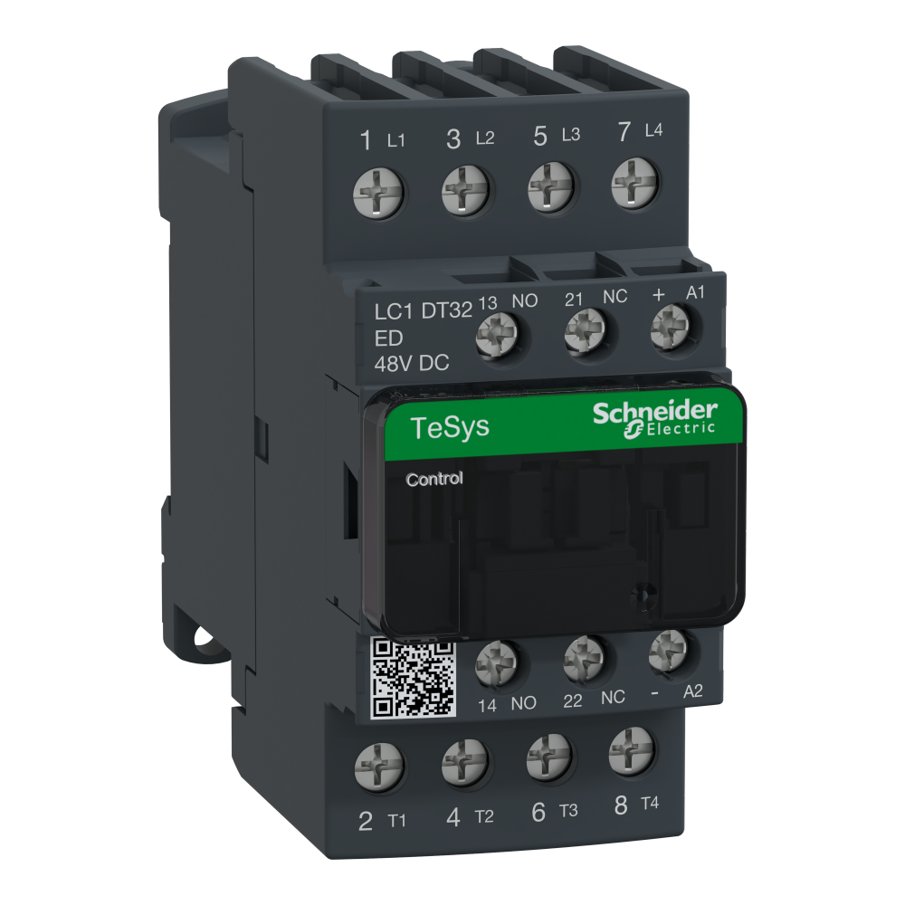 IEC contactor, TeSys Deca, nonreversing, 32A res