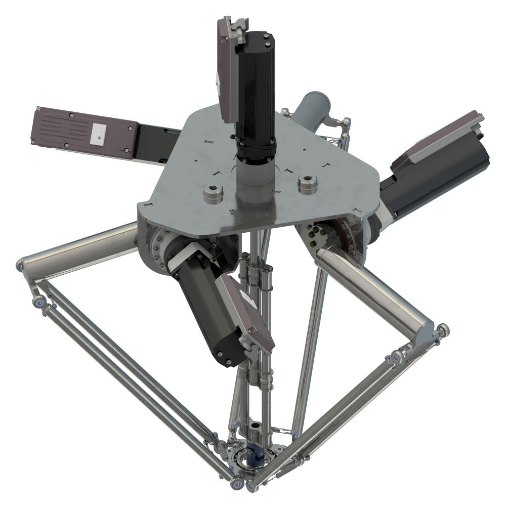 Delta 3 robot, P2, 3-4 axis, 15 kg permissible l