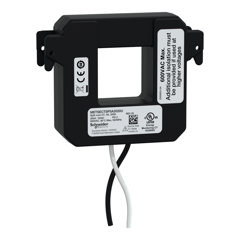 Split core current transformer, PowerLogic UL280