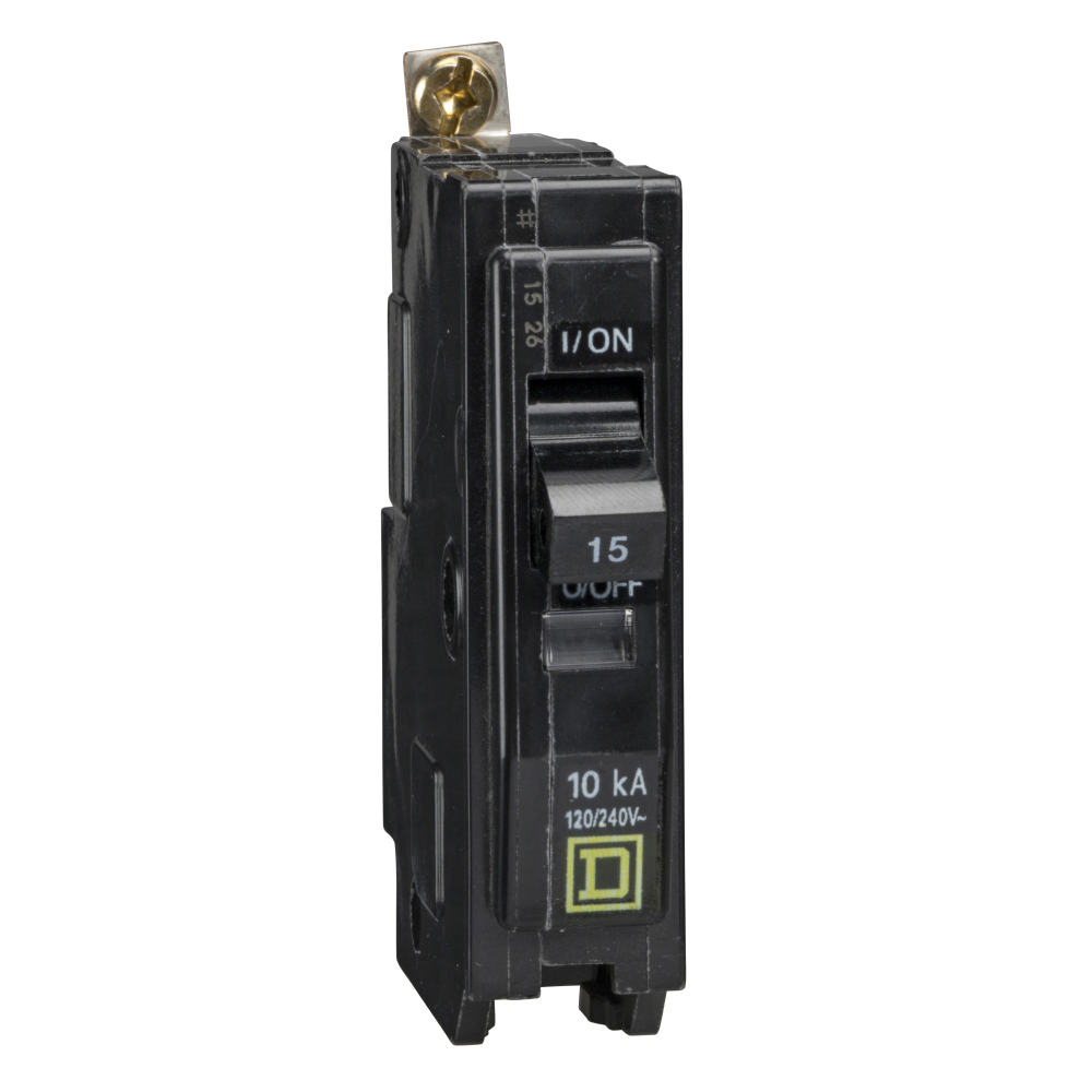 Mini circuit breaker, QO, 10A, 1 pole, 120/240VA