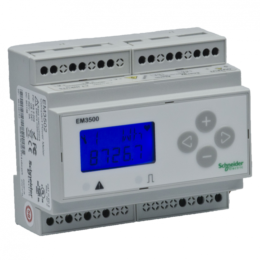 PowerLogic EM3500 DIN rail meter - BACnet - flex