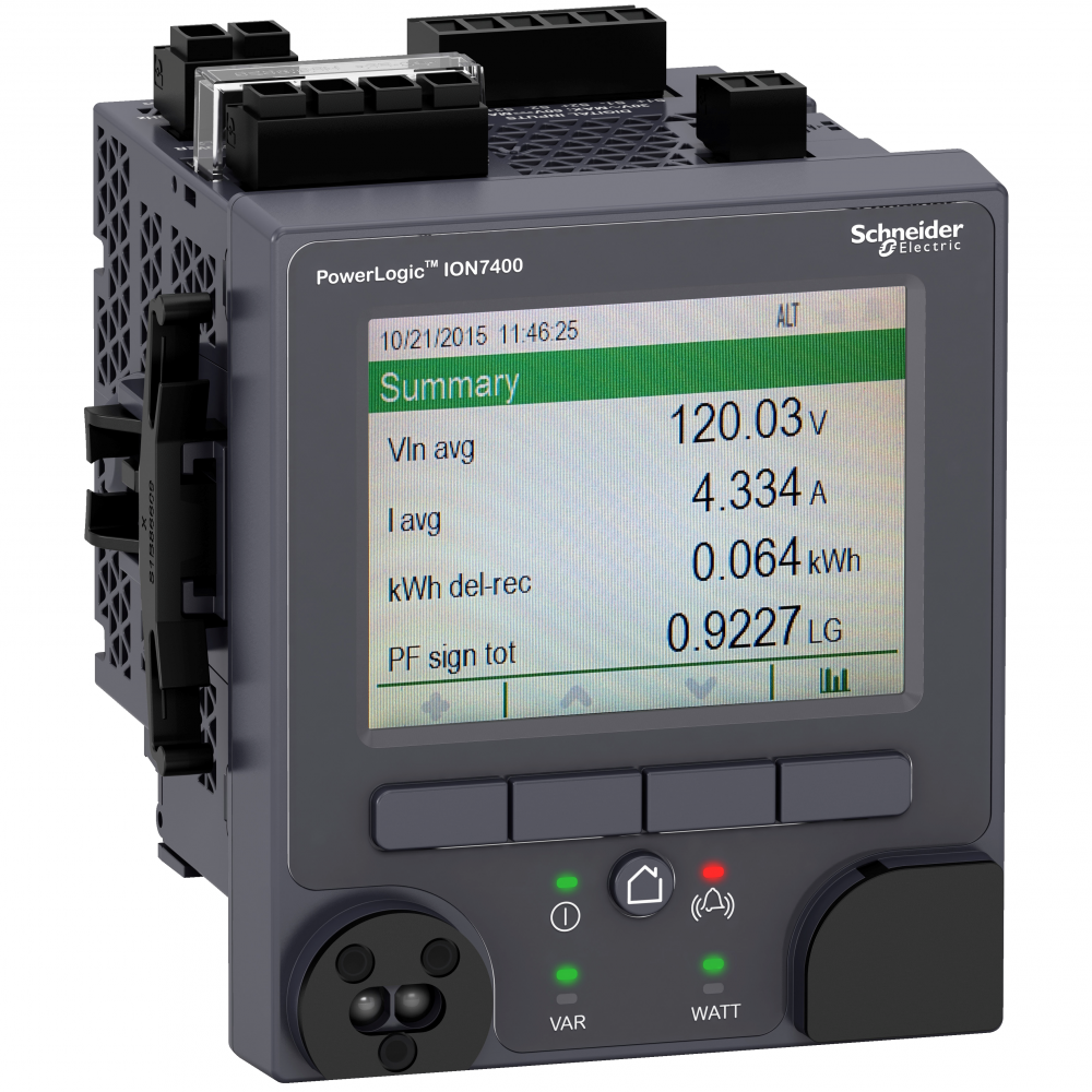 Power quality meter, PowerLogic ION7400, Standar