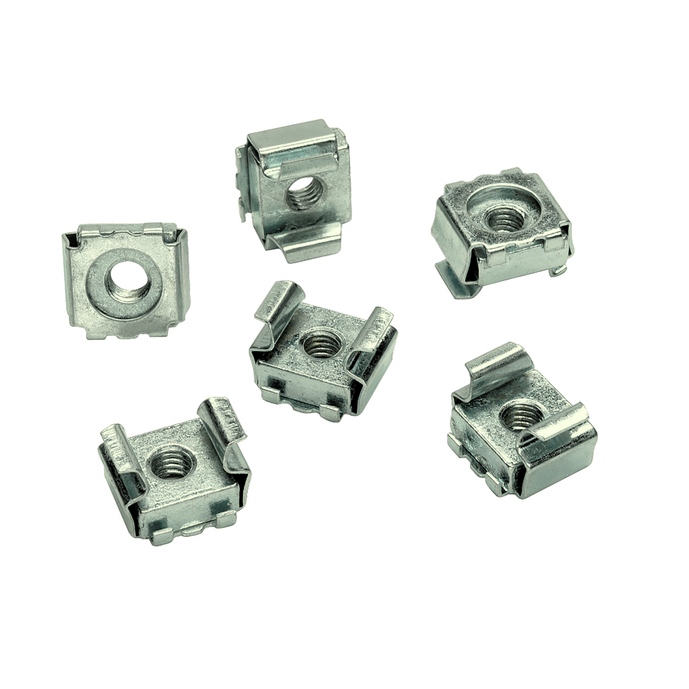 Actassi - set of 50 cage nuts M6 for 12mm square