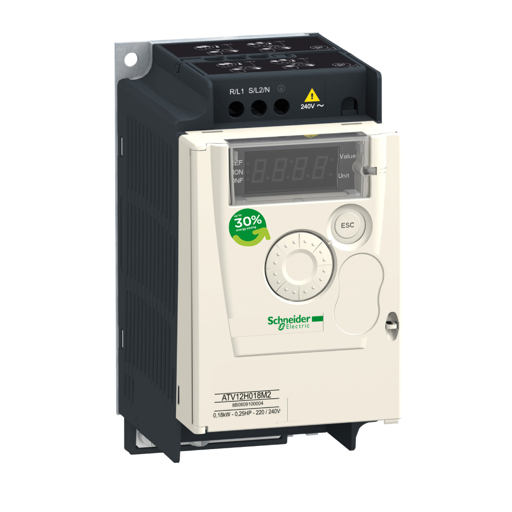variable speed drive, Altivar 12, 0.37kW, 0.55hp
