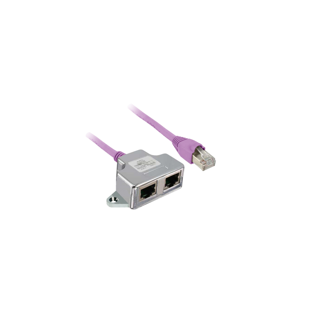 CANopen terminal adaptor, Altivar, Lexium, 2 RJ4