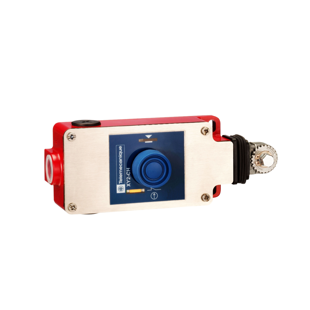 Latching emergency stop rope pull switch, Teleme