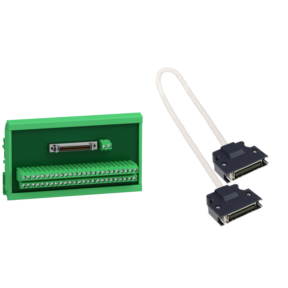 LXM28 IO terminal block module with connection c