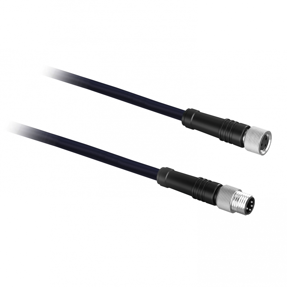 Jumper cable PVC 4 W m8 f straight m8 m straight