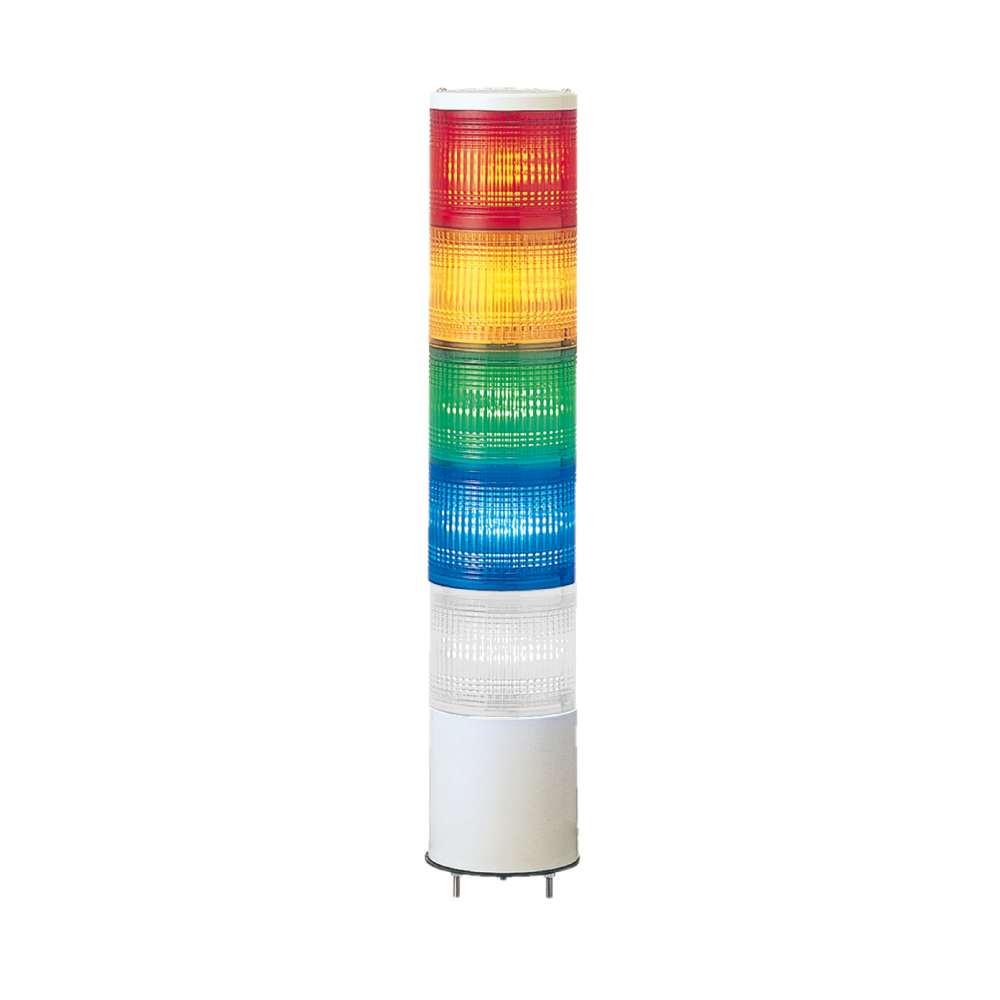 Complete pre wired monolithic tower light, Harmo