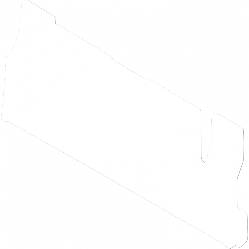 Blank plates, I-Line Panelboard, narrow side, 4.