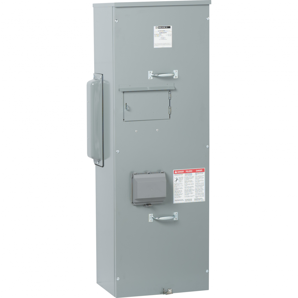 Main fusible (Class T) switch unit, EZ Meter-Pak