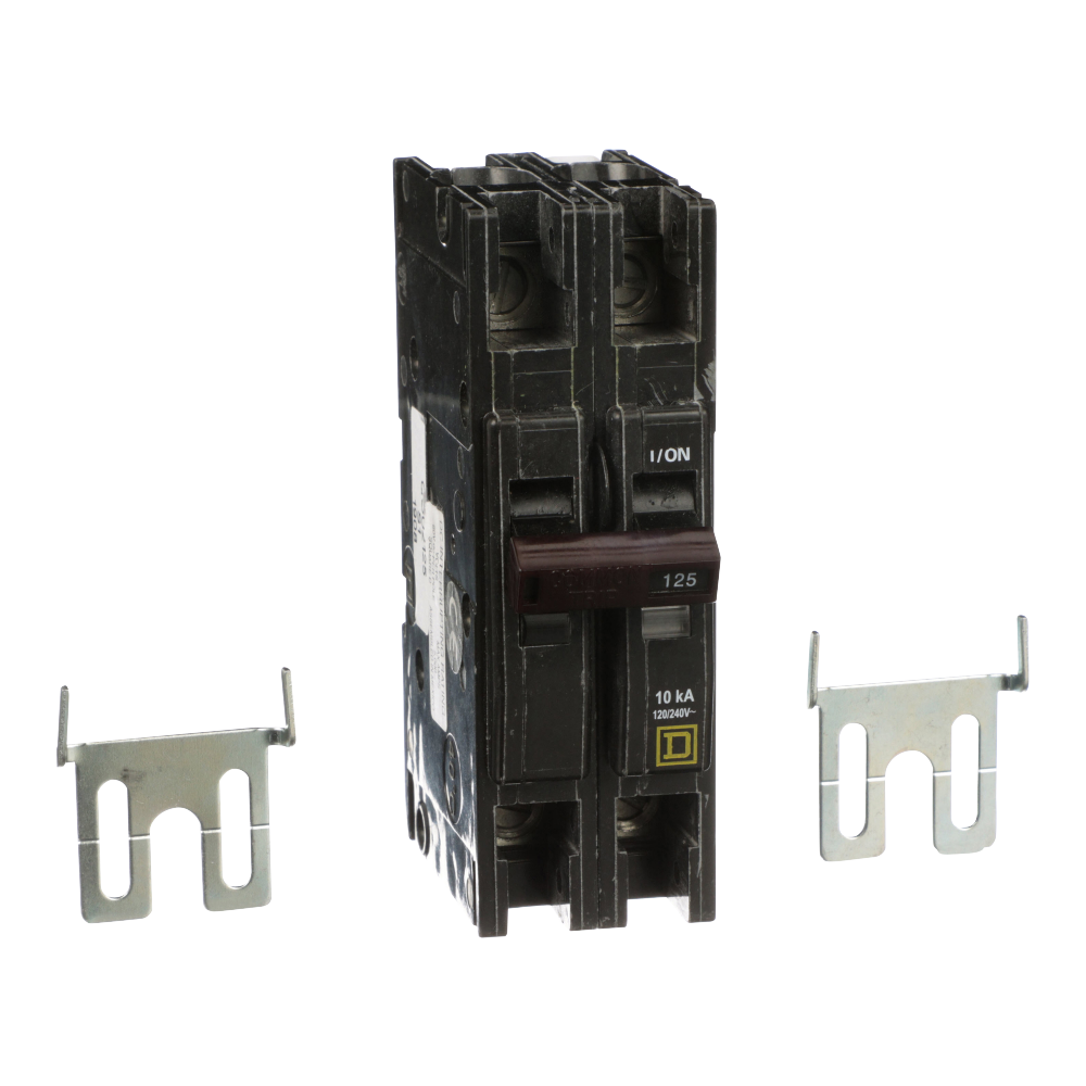 Mini circuit breaker, QOU, 125A, 2 pole, 120/240