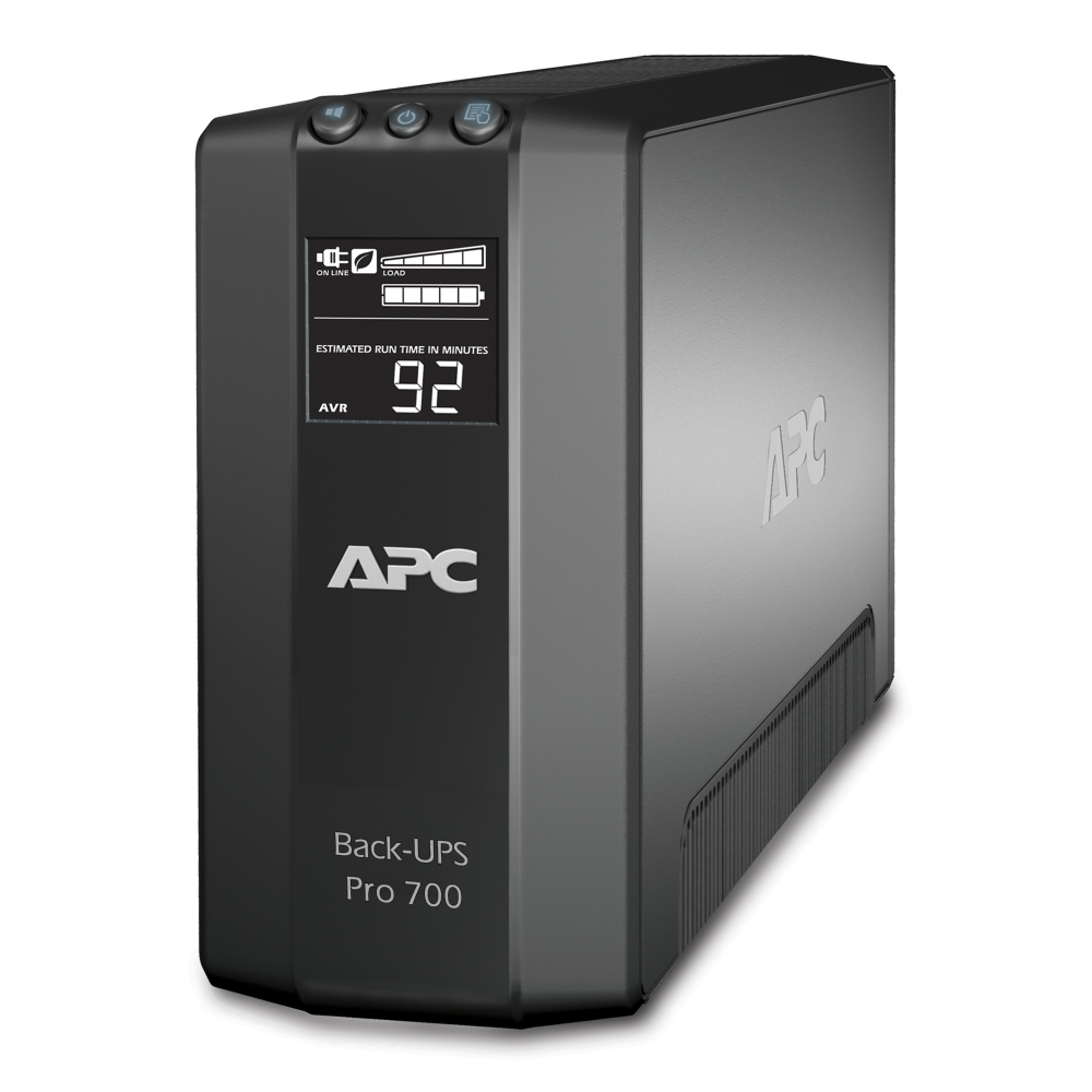 APC Back-UPS Pro, 700VA/420W, Tower, 120V, 6x NE