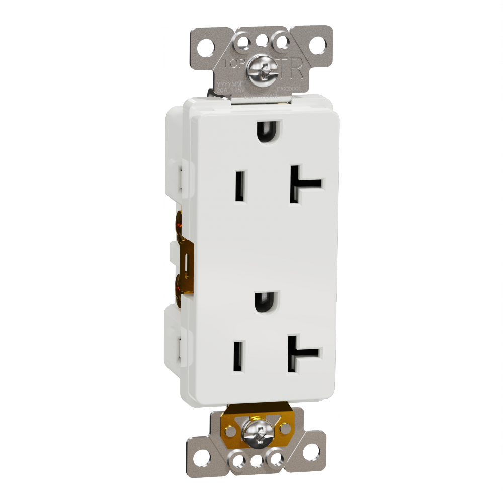 Socket-outlet, X Series, 20A, decorator, tamper
